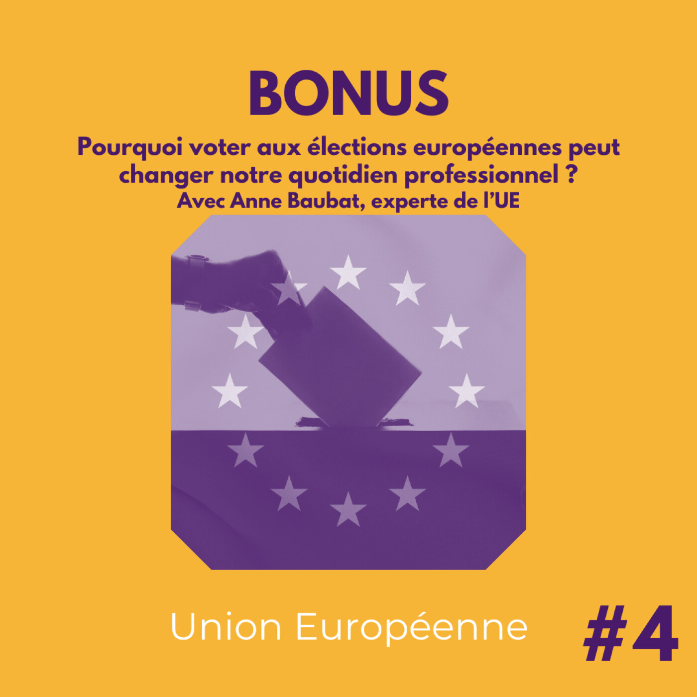 BONUS #4 : Pourquoi voter aux élections européennes peut changer notre quotidien professionnel ? (avec Anne Baubat)