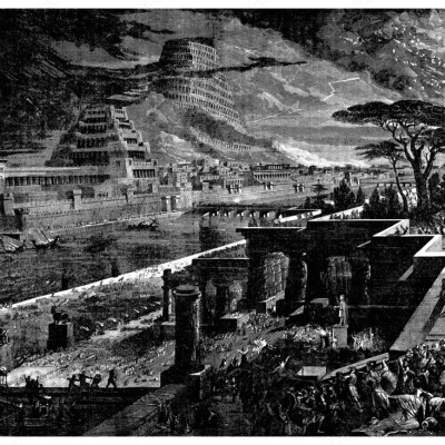 Esdras 3 : 1-5  La restauration de l'autel à Jerusalem après le retour de Babylone cover