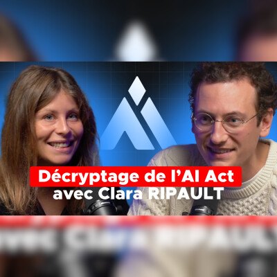 AI Corner E05 | L'intelligence artificielle face aux nouvelles réglementations ! Clara RIPAULT cover