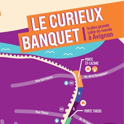 La plus grande table du monde à Avignon cover