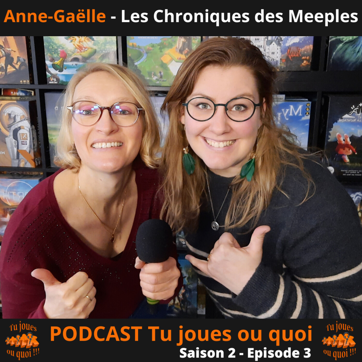 Tu joues ou quoi : le podcast des jeux de société