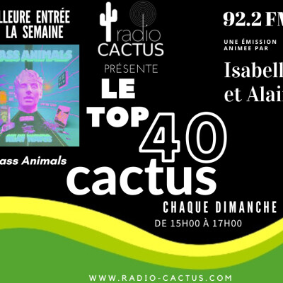 Top 40 Cactus du 12 février 2023 cover