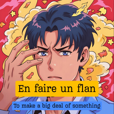 Expression française : "En faire un flan" cover