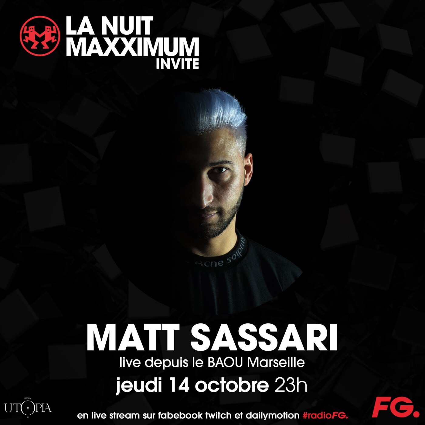LA NUIT MAXXIMUM SUR FG : MATT SASSARI
