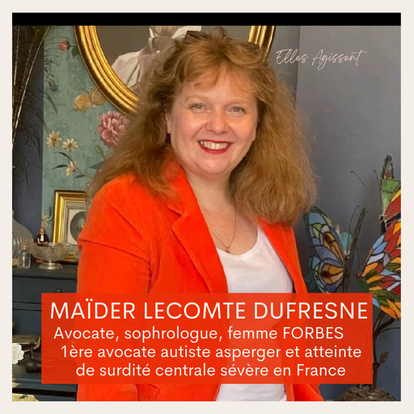 Teasing #42 Maïder LECOMTE DUFRESNE 1ère avocate autiste asperger et atteinte de surdité centrale sévère en France
