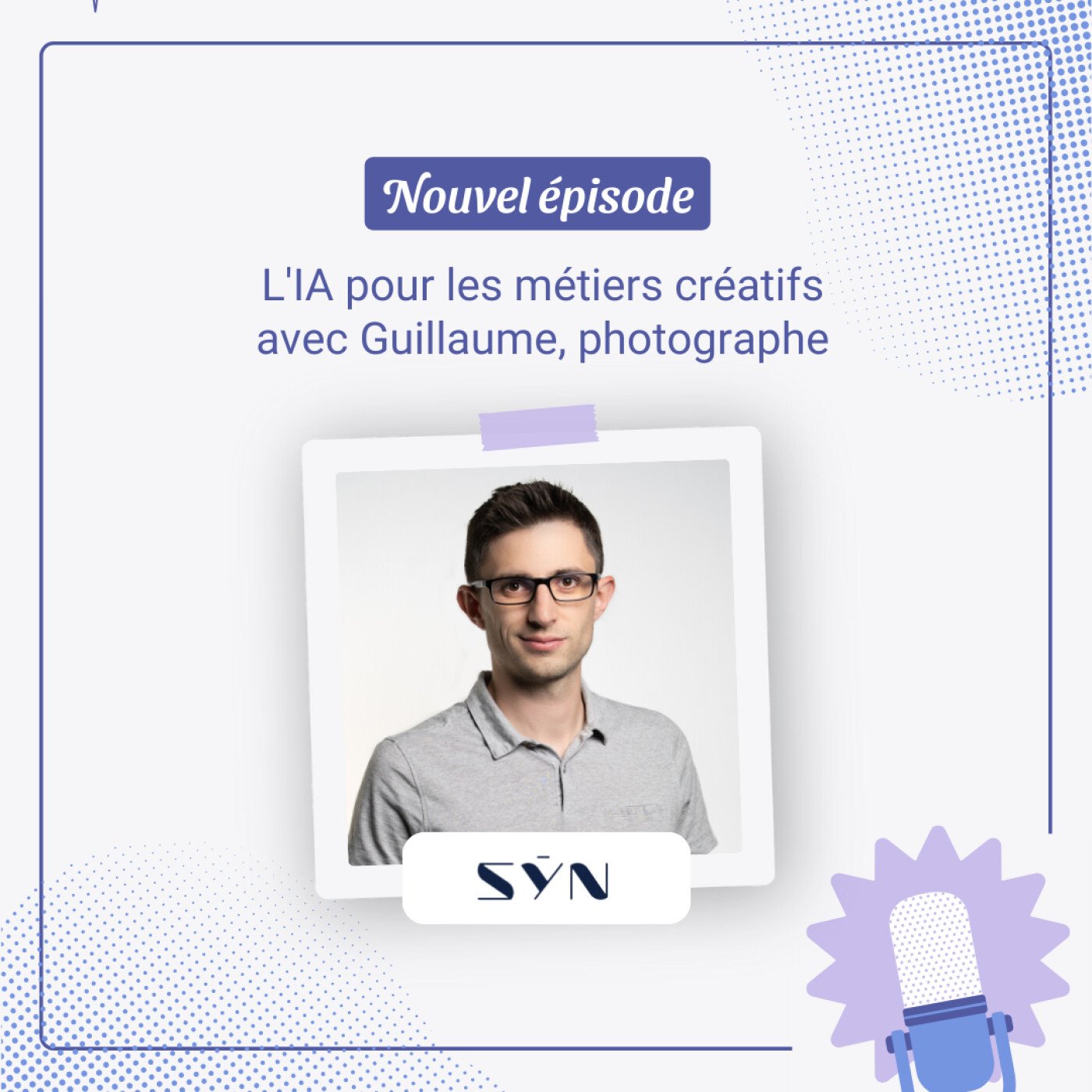 La place de lâIA dans les mĂ©tiers crĂ©atifs, avec Guillaume Chueca