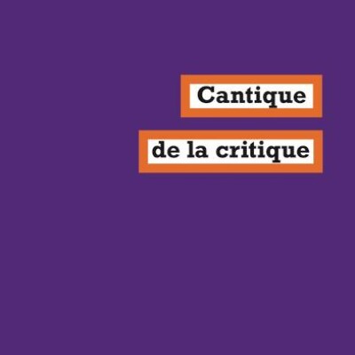 Cantine de la critique cover