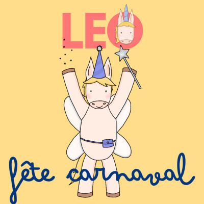 Leo la licorne - Carnaval et la confiance en soi cover