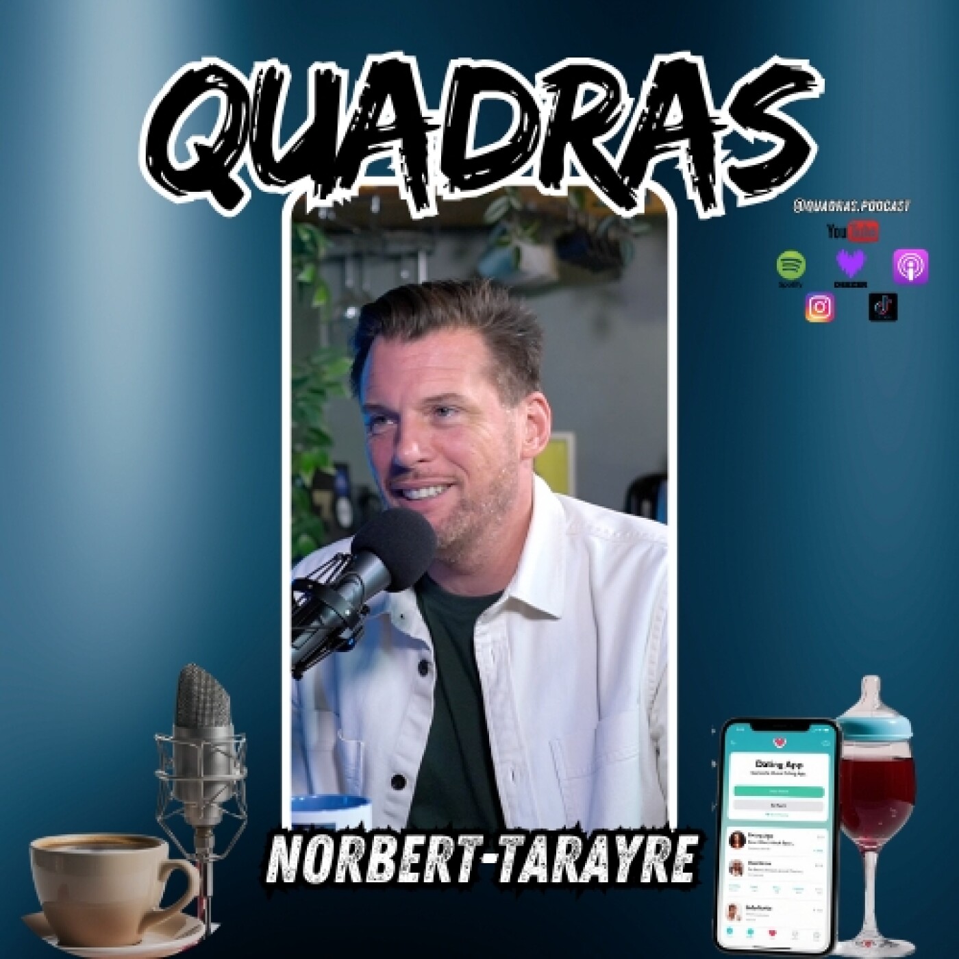 Norbert Tarayre : écouter, rire et grandir, la quarantaine avec passion et optimisme episode artwork