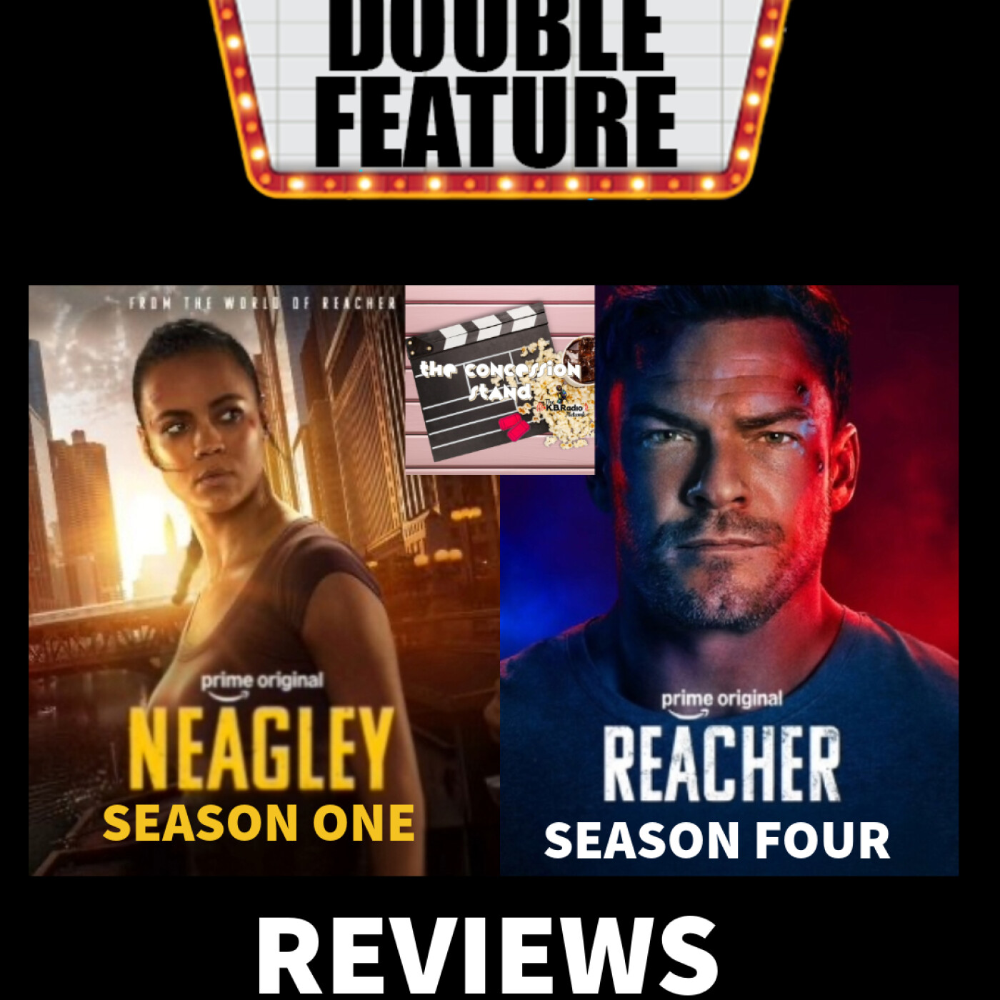 DUAL SERIES REVIEWS: Neagley - Season One & Reacher - Season 4