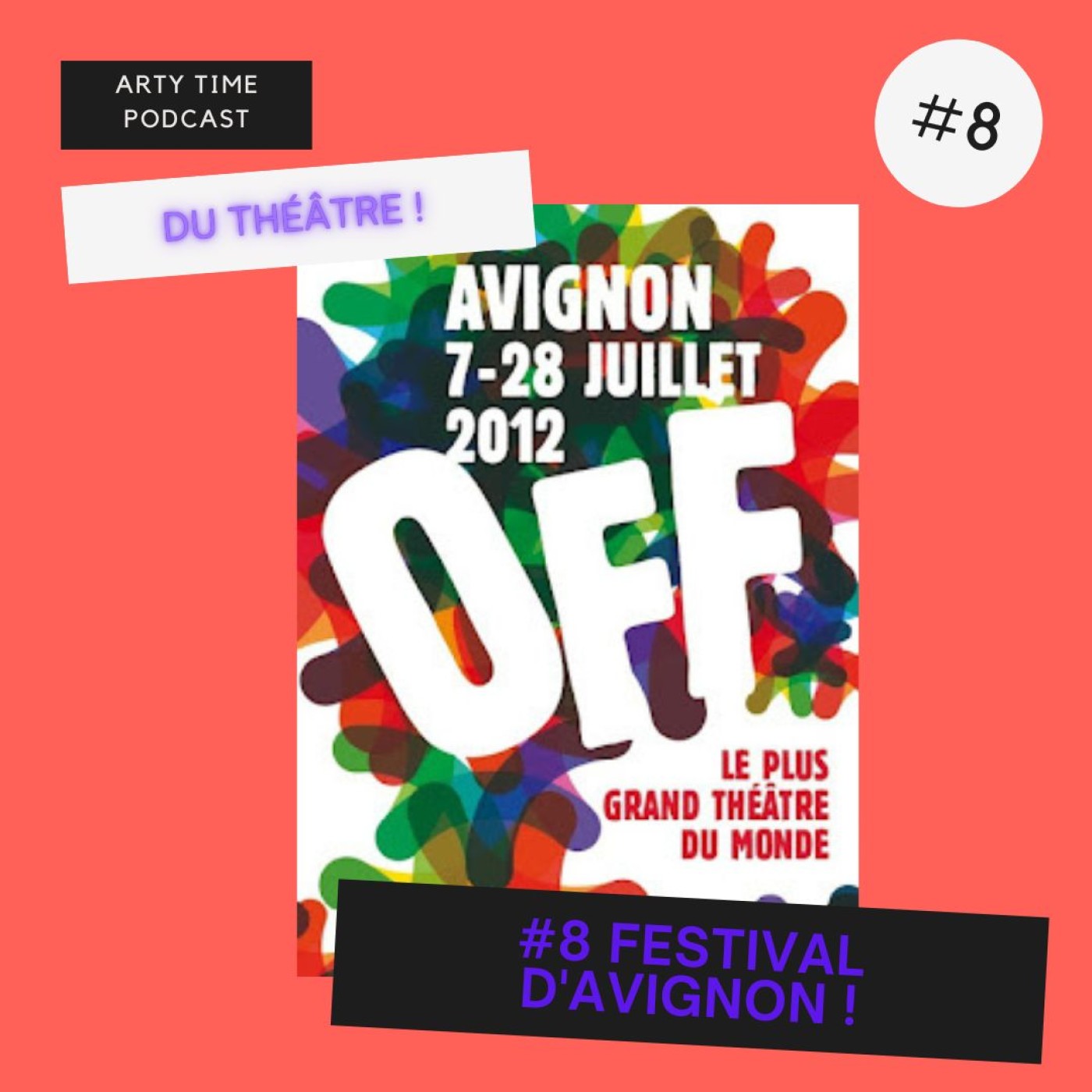 Arty Time : je visite les musées et je fais des résumés humoristiques et j\'interviewe des comédien.ne !