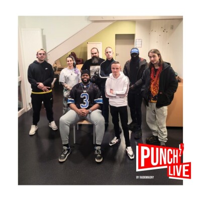 Punch'Live #27 JN - BKT - MC Ariiaamm - Jaggi - Ellion cover