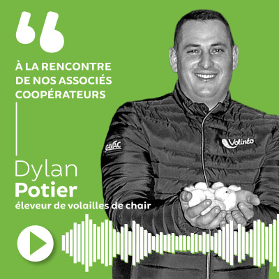 Dylan Potier - Éleveur de volailles de chair cover