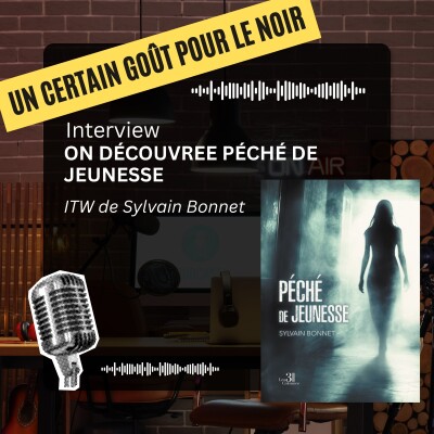 Aujourd'hui on vous présente Péché de jeunesse de Sylvain Bonnet, un polar qui décoiffe ! Un certain goût pour le noir #335 cover