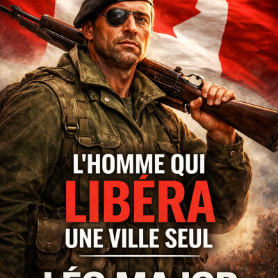 L'homme qui libéra une ville tout seul, Léo major, c'est qui lui cover