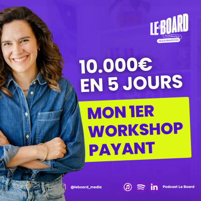 J'ai fait 12.000€ de chiffre d'affaires en 5 jours avec un atelier payant (debrief) cover