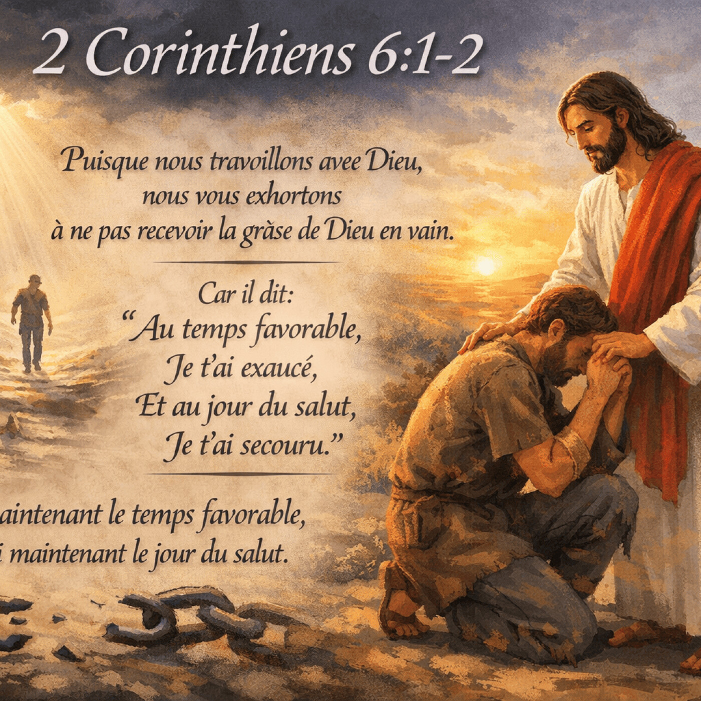 2 Corinthiens 6 : 1-2  L'Urgence du Salut Divin episode artwork