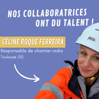 Céline Roque Ferreira, Responsable de chantier radio cover