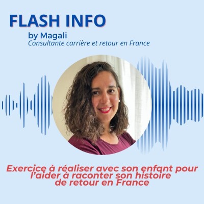 Exercice pour aider les enfants à raconter leur histoire de retour en France cover