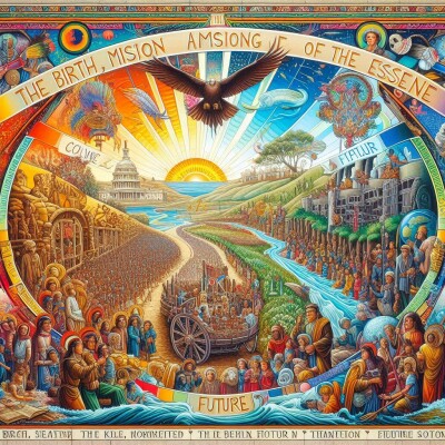 Naissance, mission et avenir de la Nation Essénienne - Archange Michaël Psaume 263 cover