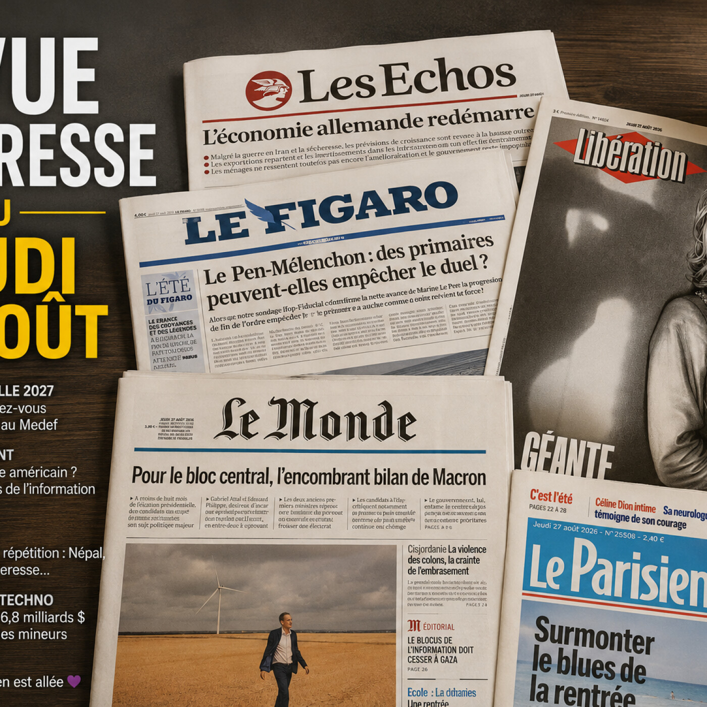 Revue de presse du 27 août episode artwork