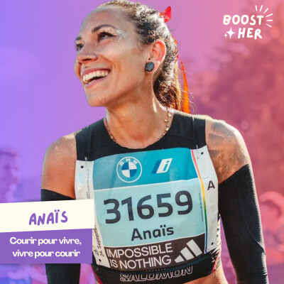 [RE.BOOST 🔁 ]  - Anaïs Quemener, Courir pour vivre, vivre pour courir cover