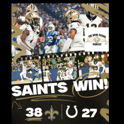 Saints vs Colts Week 8 Recap cover