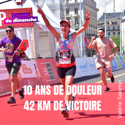 Elle court un marathon avec une algoneurodystrophie – 10 ans de douleur, une victoire cover