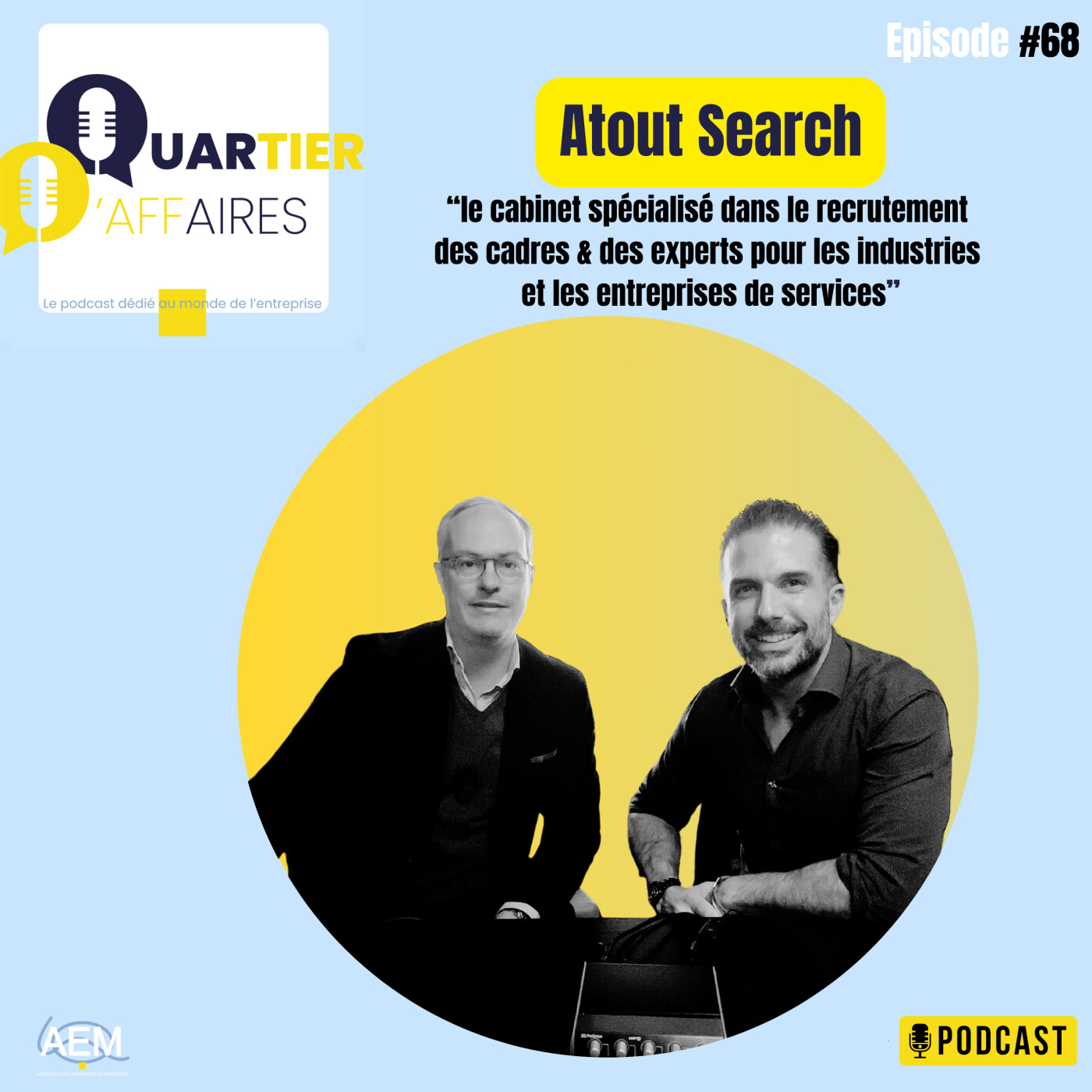 Atout Search - le cabinet spécialisé dans le recrutement des cadres & experts pour les industries et les entreprises de services