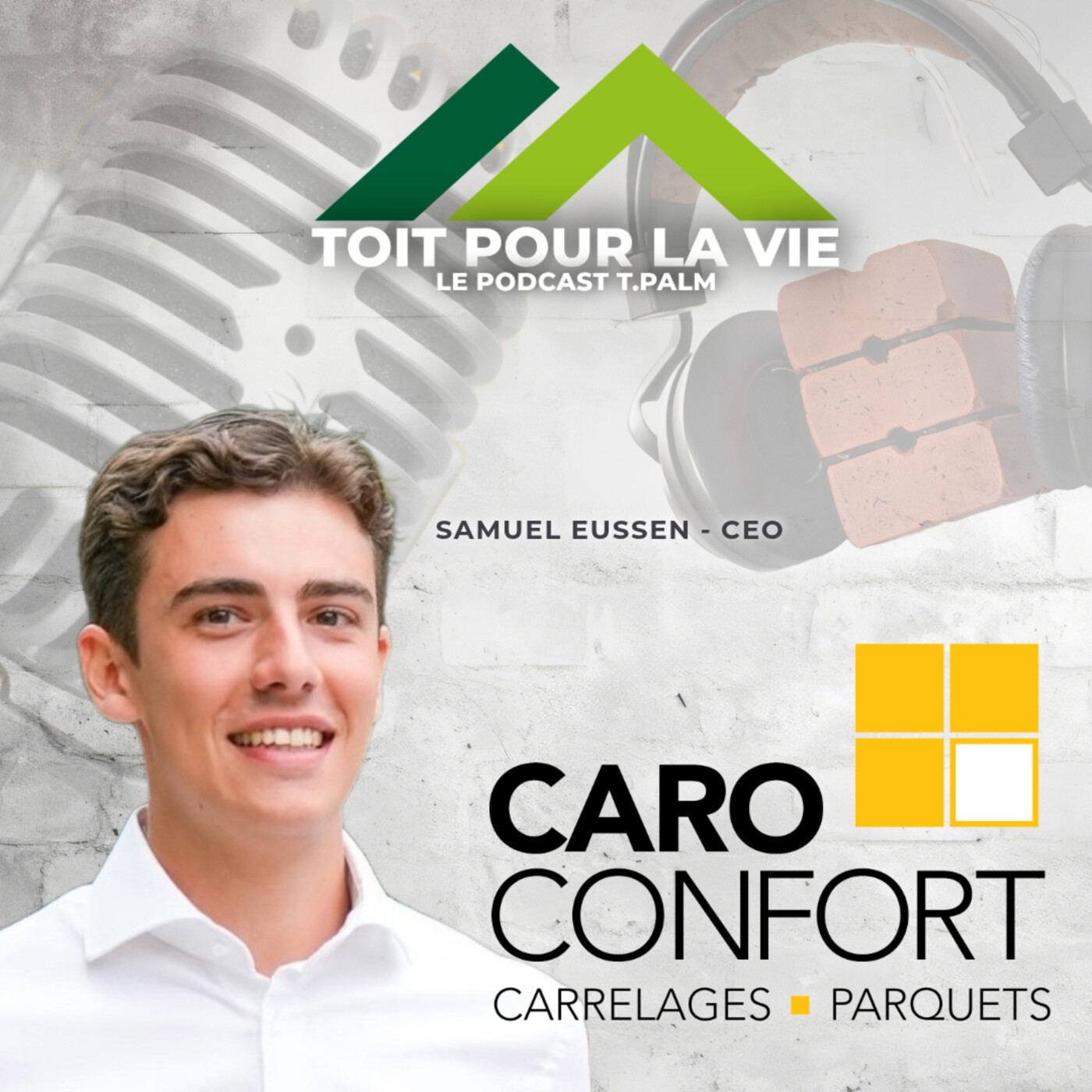 Toit pour la vie, le podcast ⁠T.PALM⁠, pour construire et rénover en Belgique.
