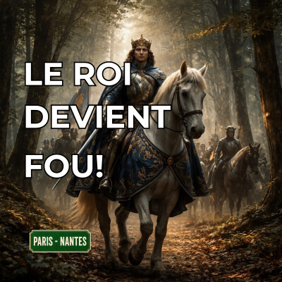 "Au secours, le roi devient fou!" cover