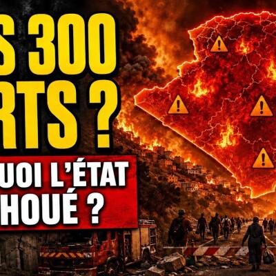 Incendies en Algérie : le bilan va dépasser les 300 morts… Pourquoi l’État n’a pas sauvé ces vies ? cover