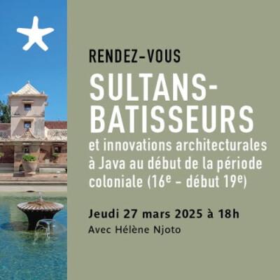 Les rendez-vous du salon de lecture - "Sultans-bâtisseurs et innovations architecturales à Java" cover