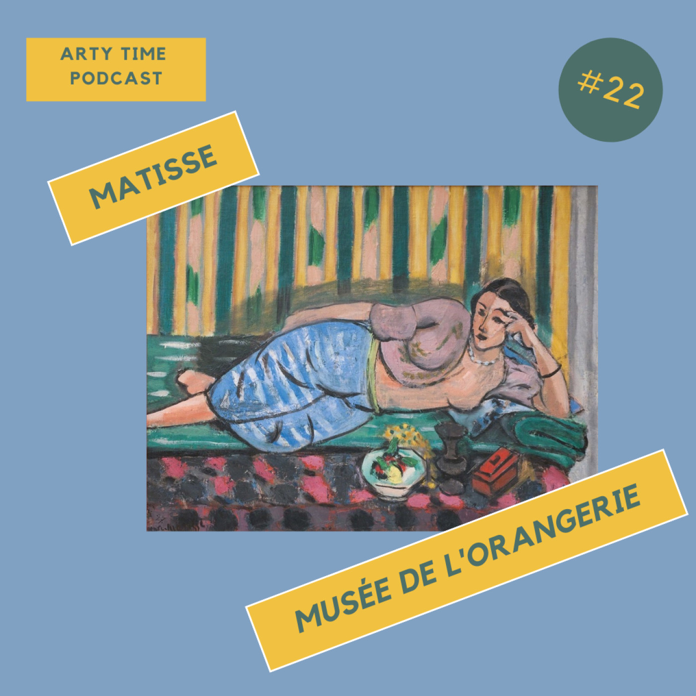 Arty Time : je visite les musées et je fais des résumés humoristiques et j\'interviewe des comédien.ne !