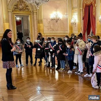 L'INFO DU JOUR - Visite à l'Assemblée Nationale des jeunes du CME de la Ville de Troyes cover