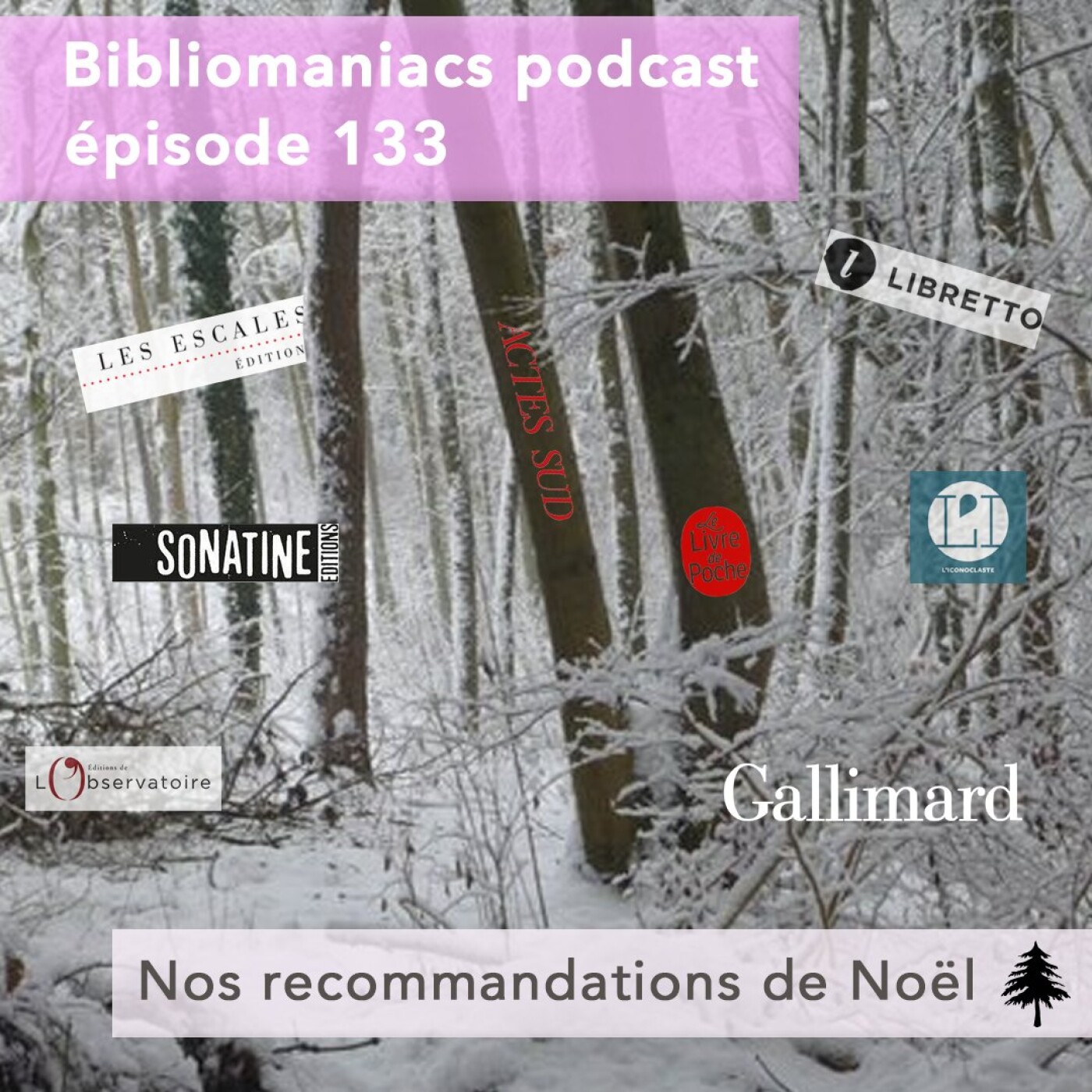 Bibliomaniacs épisode 133 - Nos recommandations pour Noël 2021