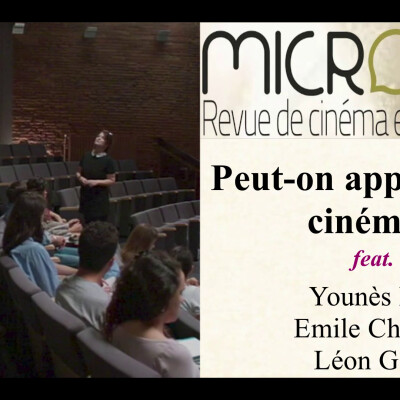 Peut-on apprendre le cinéma ? cover