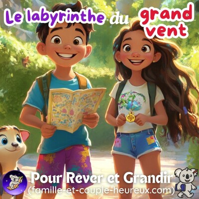 Le Labyrinthe du Grand Vent 🌬️ | Histoire pour s'endormir | Histoire pour dormir pour enfant | Conte cover