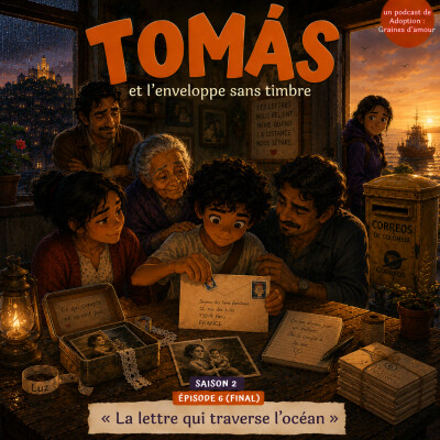 La lettre qui traverse l'océan cover