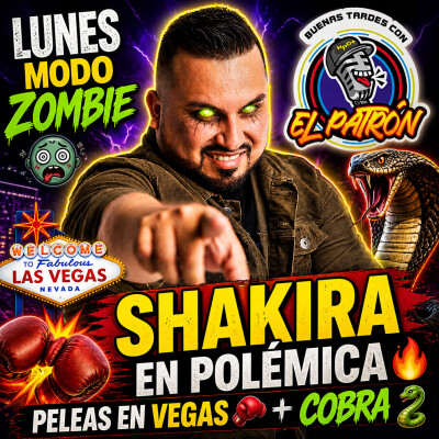 Lunes modo zombie: Shakira en polémica, peleas en Vegas y una cobra 🐍😵‍💫 cover