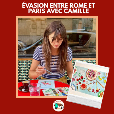 Évasion entre Rome et Paris avec Camille cover