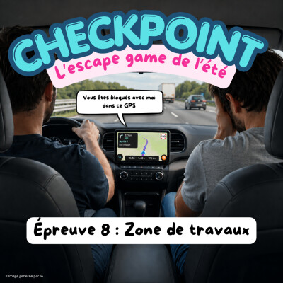 Dernière étape pour notre escape game de l'été, avec des embûches  ! cover