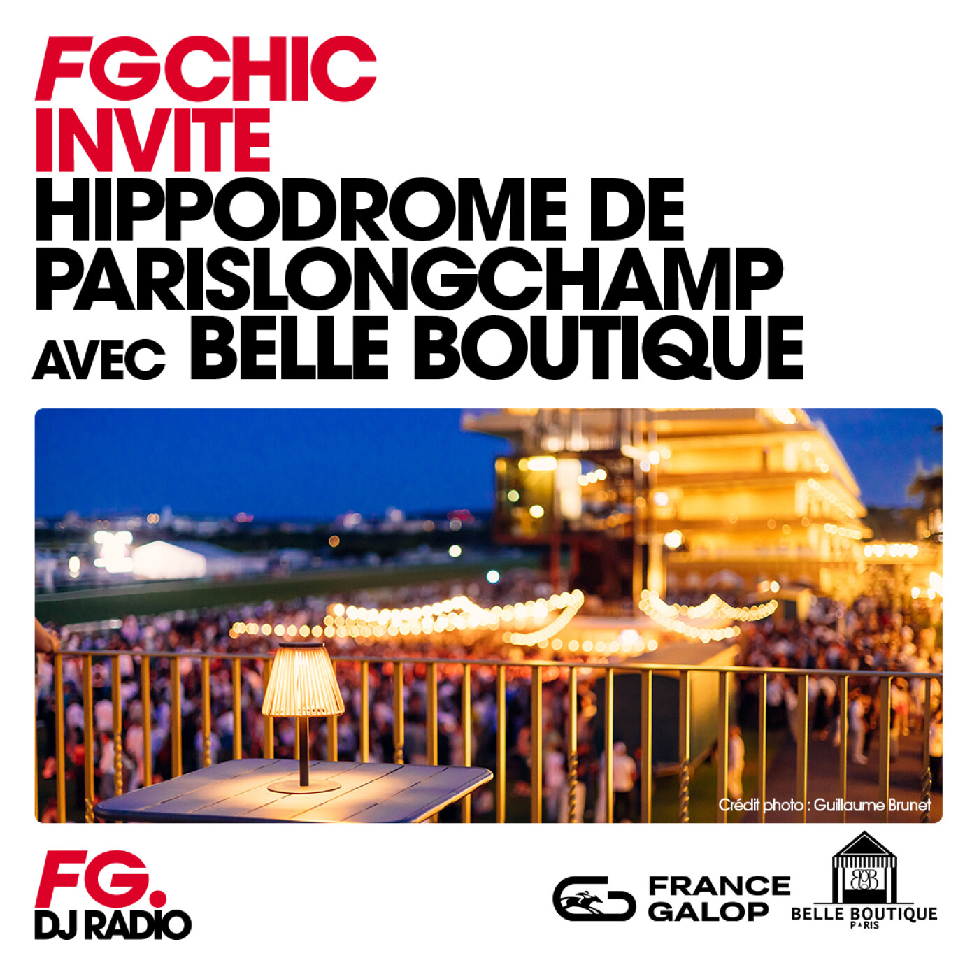 FG CHIC INVITE : HIPPODROME DE PARISLONGCHAMP AVEC BELLE BOUTIQUE episode artwork