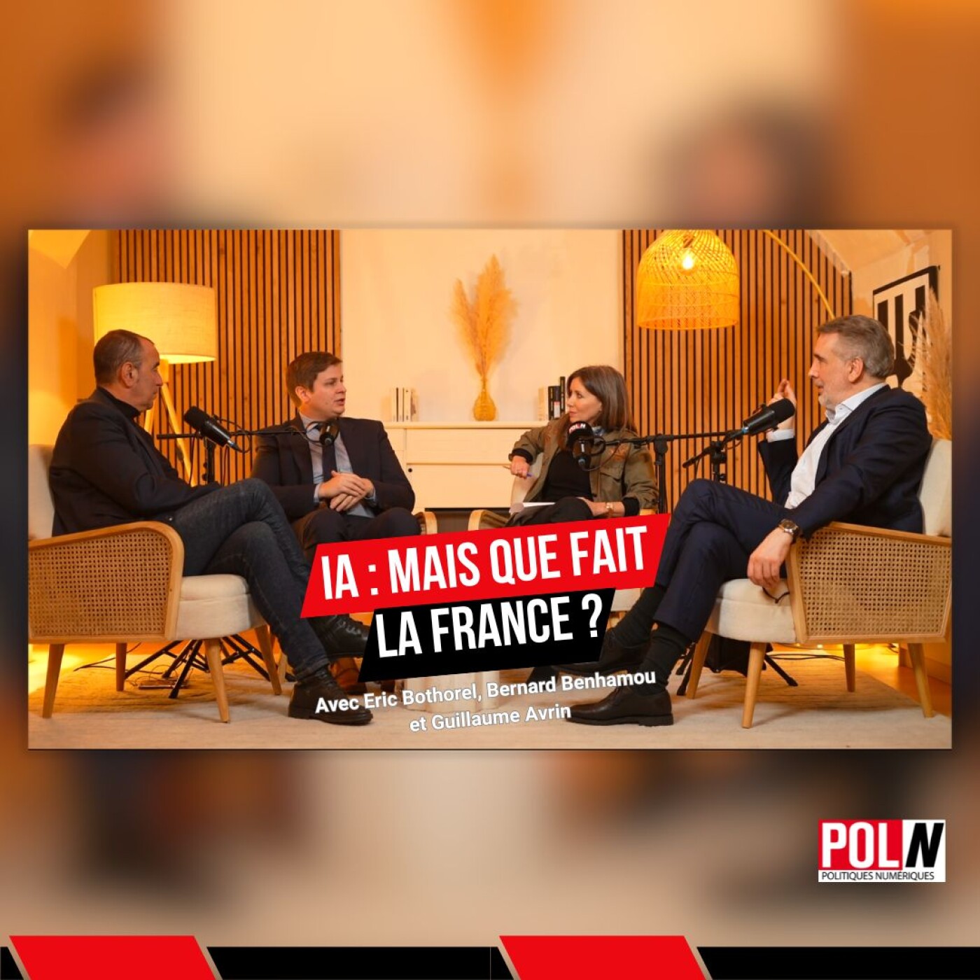 Intelligence artificielle : mais que fait la France ? Avec Eric Bothorel, Guillaume Avrin et Bernard Benhamou