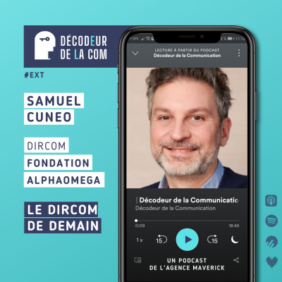 Le Dircom de Demain | Samuel Cuneo, dircom de la Fondation AlphaOmega | Ext cover