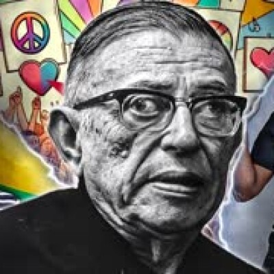 Le PÈRE du GAUCHISME (Jean-Paul Sartre) cover