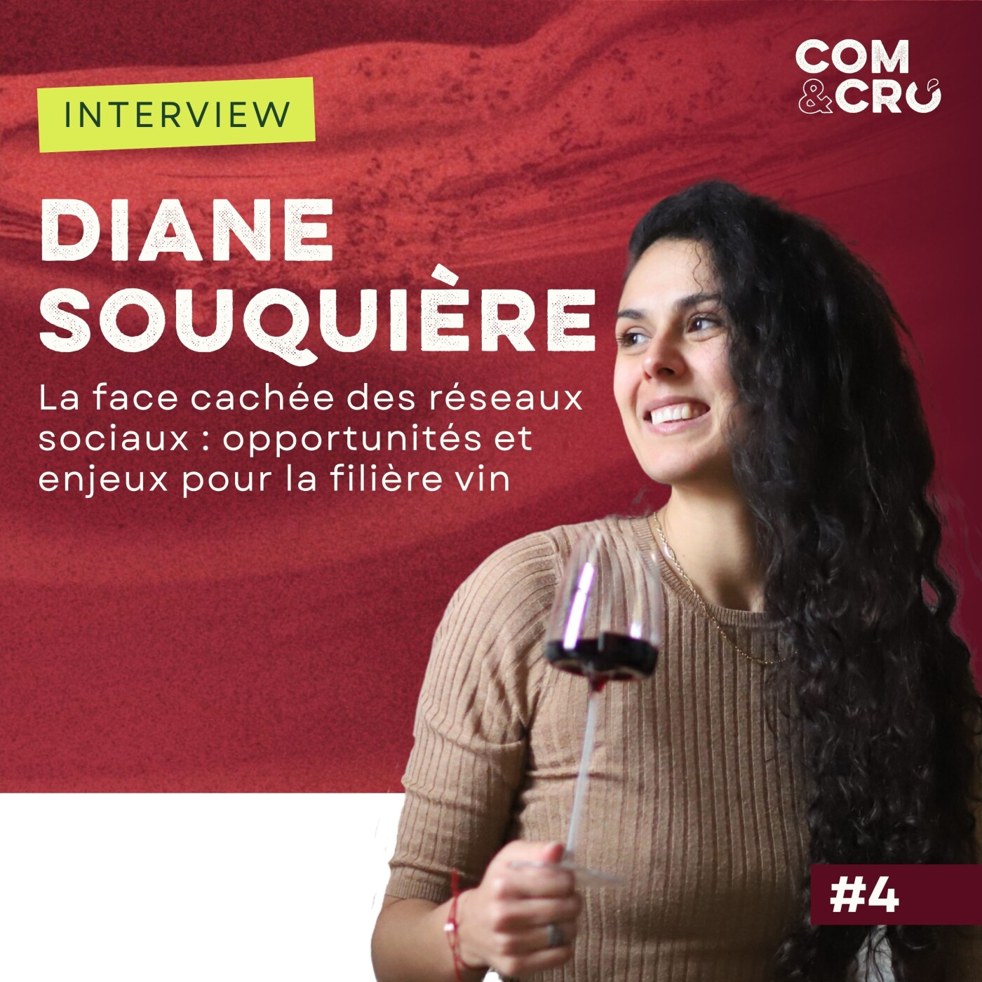 La face cachée des réseaux sociaux, opportunités et enjeux pour la filière vin  : conversation avec Diane Souquière, créatrice de contenu episode artwork
