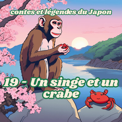 Contes et légendes du Japon - 19 - Un singe et un crabe cover
