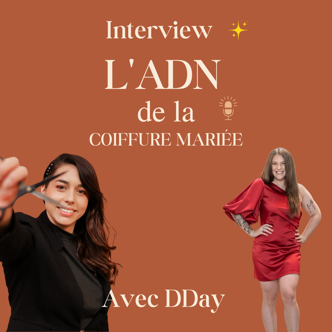 L\'ADN de la coiffure mariée