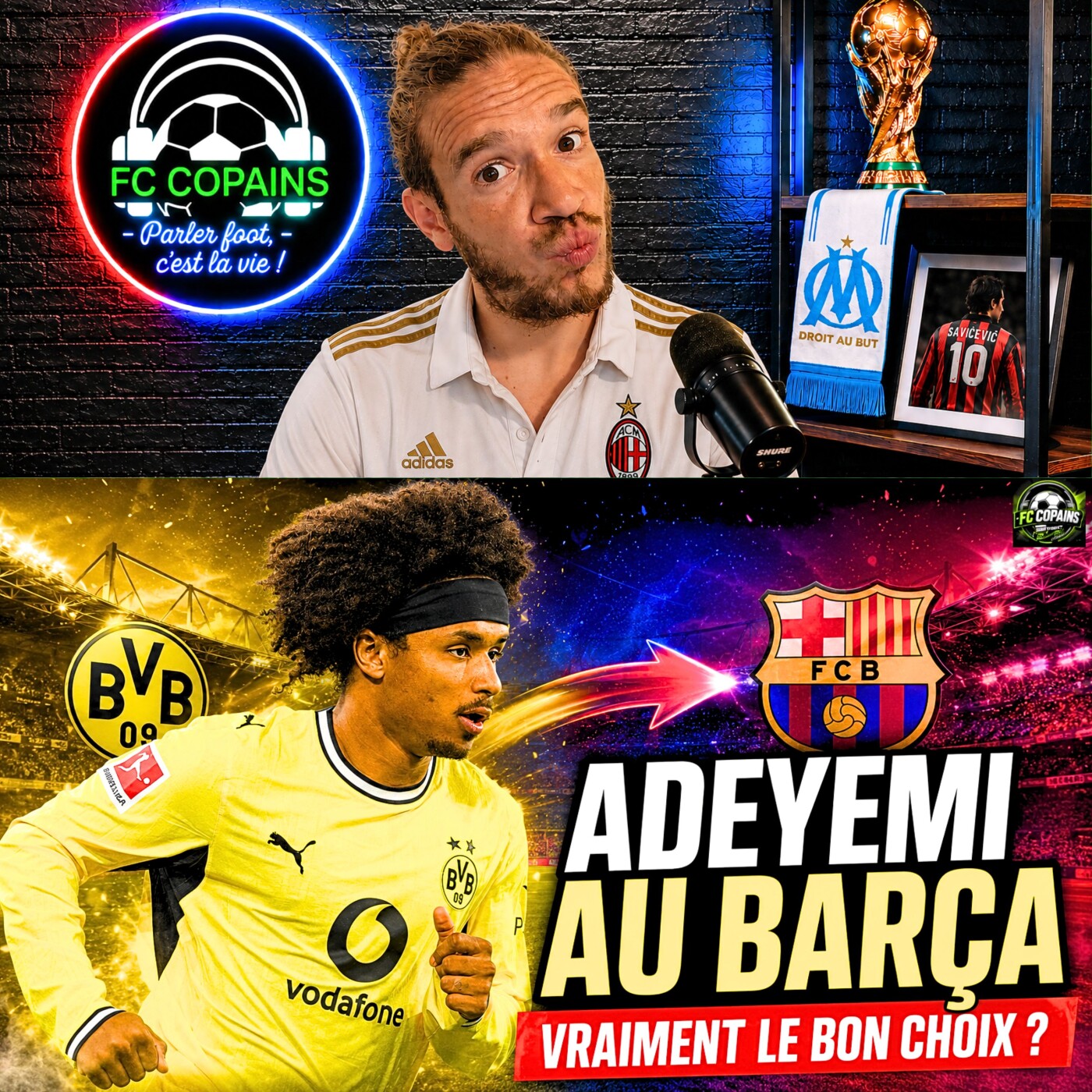 Débat Mercato - Karim Adeyemi de Dortmund au FC Barcelone vraiment le bon choix ?